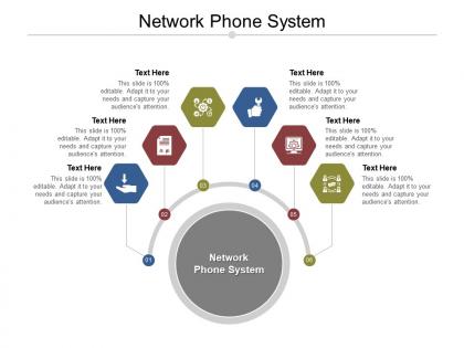 Network phone system ppt powerpoint presentation infographic template graphics tutorials cpb