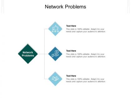 Network problems ppt powerpoint presentation file slide cpb