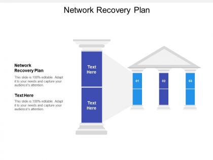 Network recovery plan ppt powerpoint presentation inspiration samples cpb