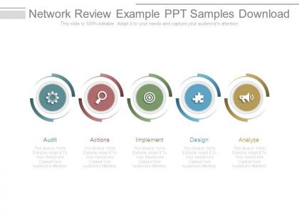 Network review example ppt samples download