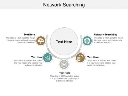 Network searching ppt powerpoint presentation icon model cpb