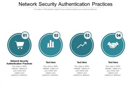 Network security authentication practices ppt powerpoint presentation inspiration cpb
