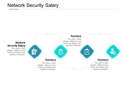 Network security salary ppt powerpoint presentation infographic template images cpb