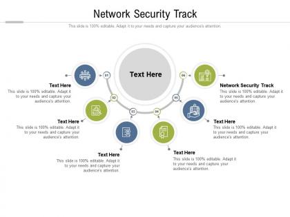 Network security track ppt powerpoint presentation pictures icon cpb