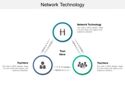 Network technology ppt powerpoint presentation icon gridlines cpb