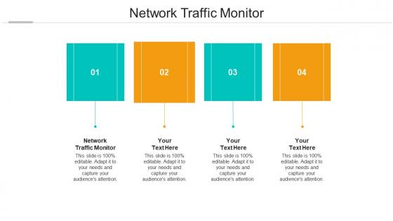 Network traffic monitor ppt powerpoint presentation model templates cpb