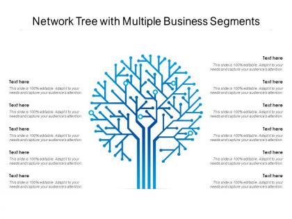 Network tree with multiple business segments