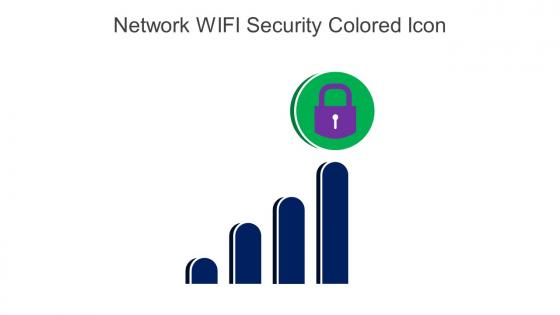 Network WIFI Security Colored Icon In Powerpoint Pptx Png And Editable Eps Format