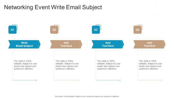 Networking Event Write Email Subject In Powerpoint And Google Slides Cpb