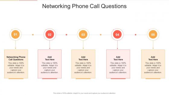 Networking Phone Call Questions In Powerpoint And Google Slides Cpb