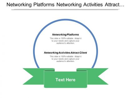 Networking platforms networking activities attract client social networking analysis