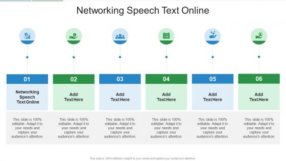Networking Speech Text Online In Powerpoint And Google Slides Cpb
