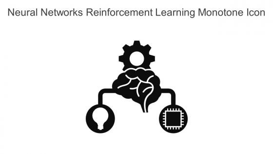 Neural Networks Reinforcement Learning Monotone Icon In Powerpoint Pptx Png And Editable Eps Format