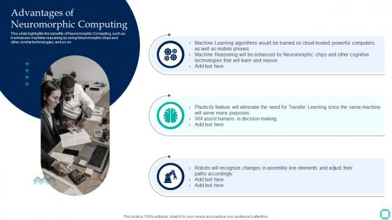 Neuromorphic Engineering Advantages Of Neuromorphic Computing Ppt Slides Graphics Template