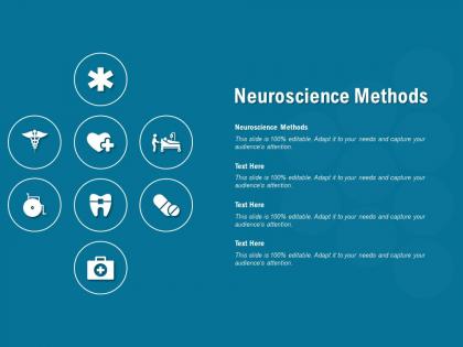 Neuroscience methods ppt powerpoint presentation infographics graphics download