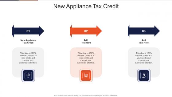 New Appliance Tax Credit In Powerpoint And Google Slides Cpb