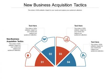 New business acquisition tactics ppt powerpoint presentation file picture cpb