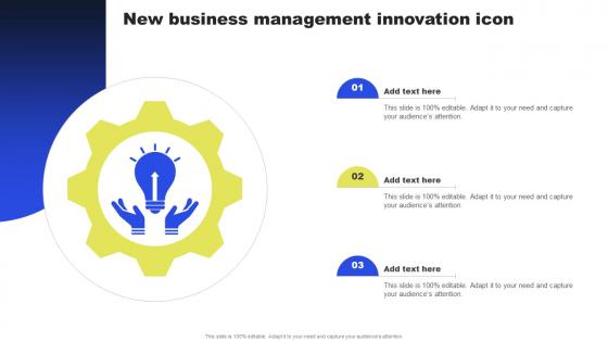 New Business Management Innovation Icon