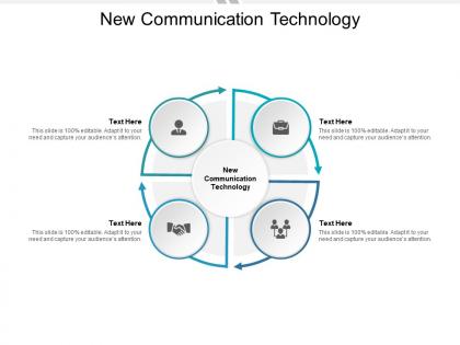 New communication technology ppt powerpoint presentation summary graphic images cpb