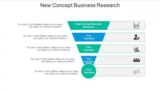 New concept business research ppt powerpoint presentation layouts visual aids cpb