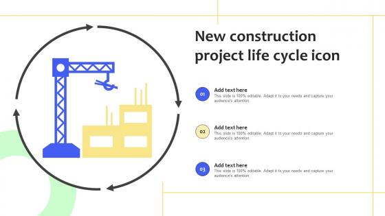 New Construction Project Life Cycle Icon