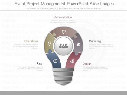 New event project management powerpoint slide images