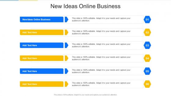 New Ideas Online Business In Powerpoint And Google Slides Cpb