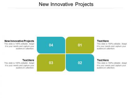 New innovative projects ppt powerpoint presentation slides designs cpb