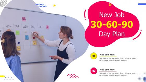New Job 30 60 90 Day Plan Ppt Demonstration