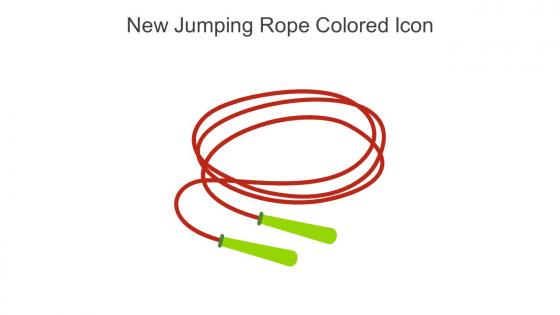 New Jumping Rope Colored Icon In Powerpoint Pptx Png And Editable Eps Format