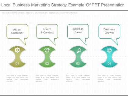 New local business marketing strategy example of ppt presentation