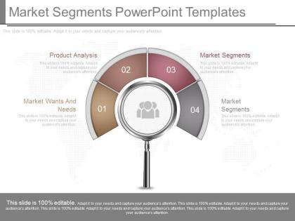 New market segments powerpoint templates