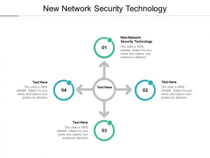New network security technology ppt powerpoint presentation professional cpb