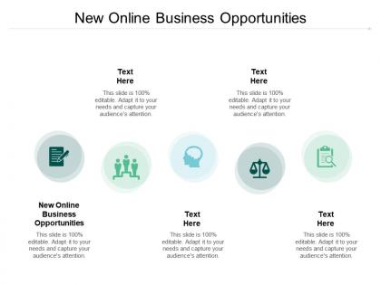 New online business opportunities ppt powerpoint presentation layouts cpb