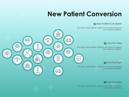 New patient conversion ppt powerpoint presentation slides graphics