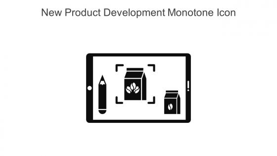 New Product Development Monotone Icon In Powerpoint Pptx Png And Editable Eps Format