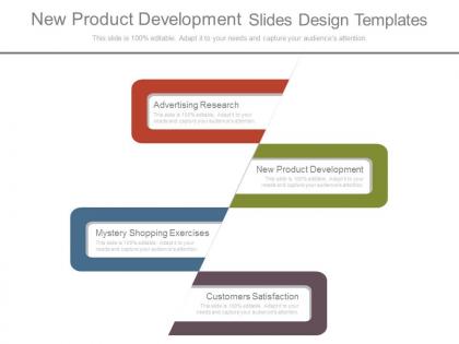 New product development slides design templates