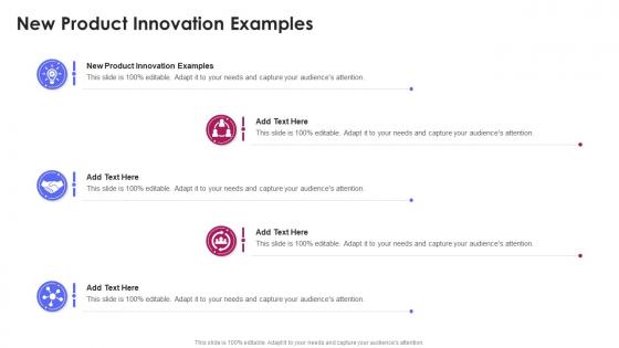 New Product Innovation Examples In Powerpoint And Google Slides Cpb