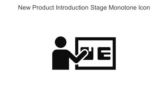 New Product Introduction Stage Monotone Icon In Powerpoint Pptx Png And Editable Eps Format