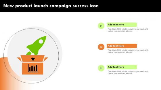 New Product Launch Campaign Success Icon