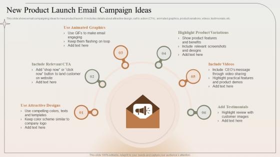 New Product Launch Email Campaign Ideas