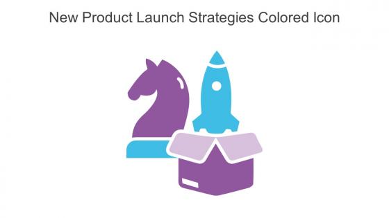 New Product Launch Strategies Colored Icon In Powerpoint Pptx Png And Editable Eps Format