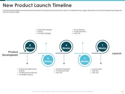 New product launch timeline building effective brand strategy attract customers