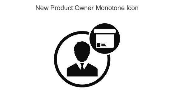 New Product Owner Monotone Icon In Powerpoint Pptx Png And Editable Eps Format