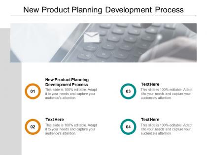 New product planning development process ppt powerpoint presentation pictures templates cpb