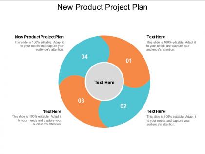 New product project plan ppt powerpoint presentation file topics cpb