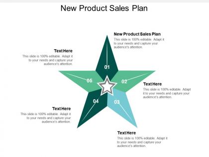 New product sales plan ppt powerpoint presentation gallery influencers cpb