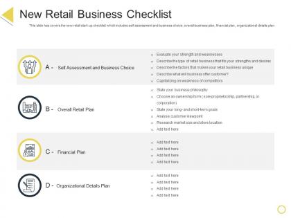 New retail business checklist retail positioning stp approach ppt powerpoint presentation gallery portrait