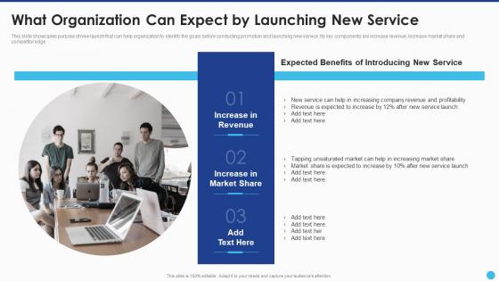 New Service Launch And Marketing What Organization Can Expect By Launching New Service