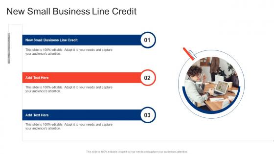 New Small Business Line Credit In Powerpoint And Google Slides Cpb